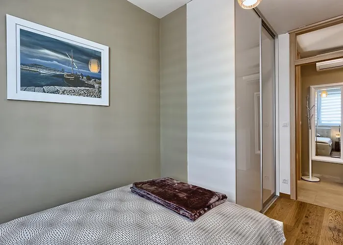 아파트 Seaside Apartments, Znjan 스플리트